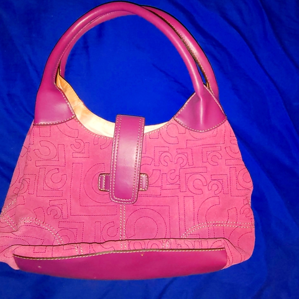 Liz Claiborne  suede purse